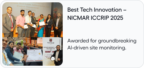 Best Tech Innovation - NICMAR ICCRIP 2025